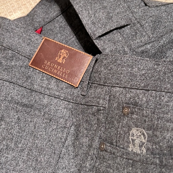 Brunello Cucinelli wool pants size 56 - Picture 4 of 10